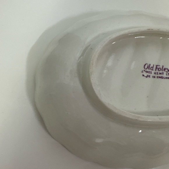 Pink Floral Soap Dish ceramic Old Foley - Picture 7 of 7